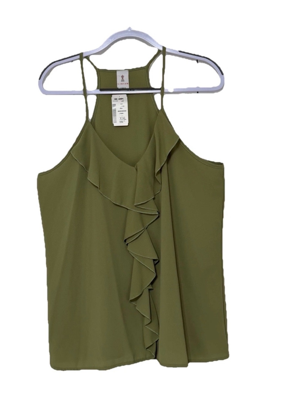 Libian Razorback Tank Top NWT